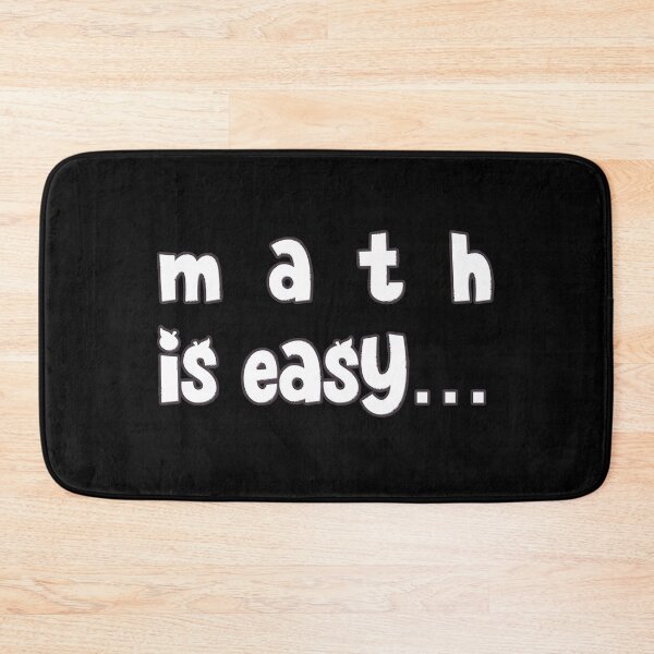 Item preview, Math is Easy designed and sold by DafraDesign.