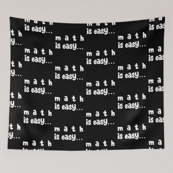Item preview, Math is Easy designed and sold by DafraDesign.