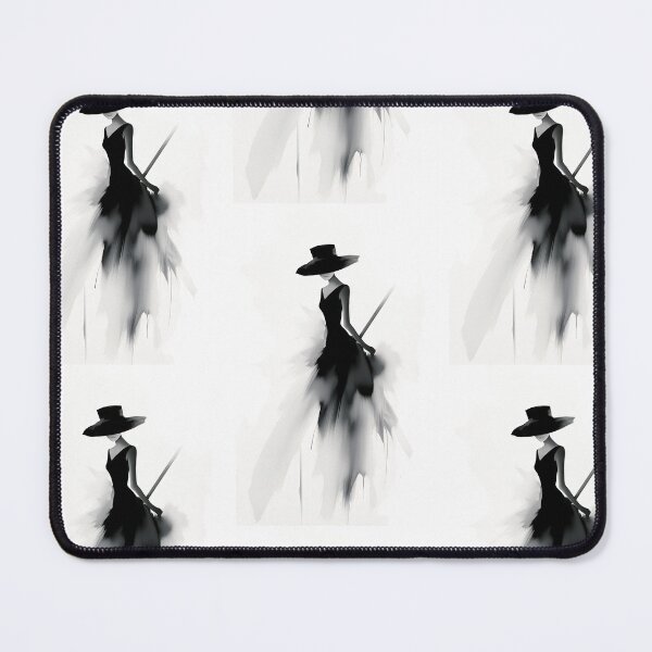 Item preview, High Contrast Elegance: Abstract Power of Fashion's Mystery designed and sold by Piotrek0001.