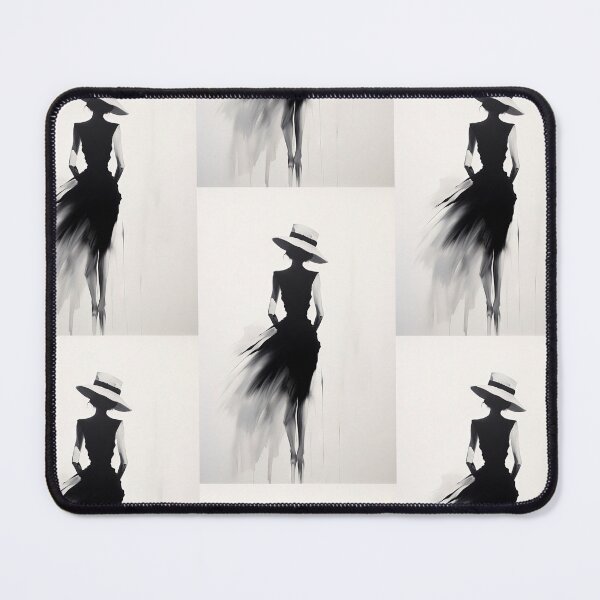 Item preview, High Contrast Elegance: Abstract Power of Fashion's Mystery designed and sold by Piotrek0001.