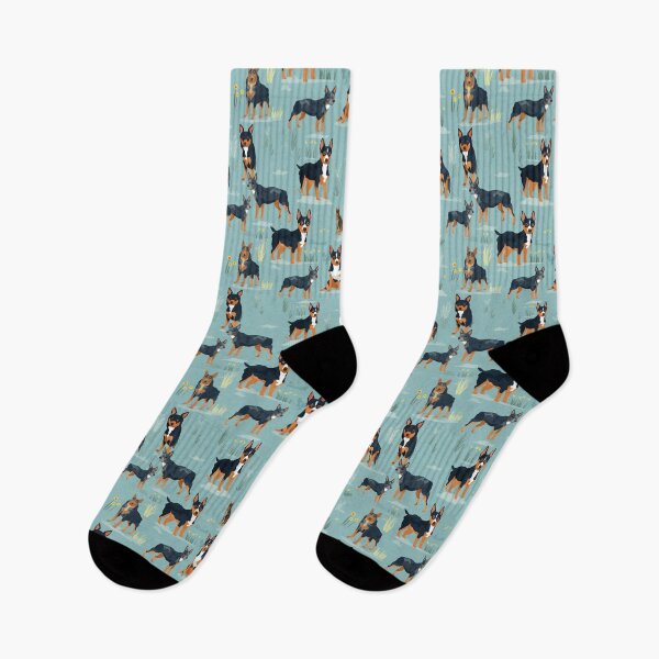 Item preview, Seamless  Pattern:Lancashire Heelers in Art designed and sold by pkk1designsart.