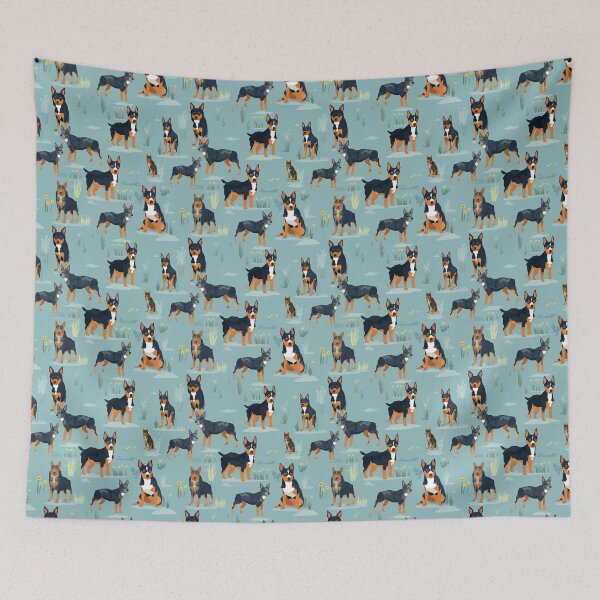 Item preview, Seamless  Pattern:Lancashire Heelers in Art designed and sold by pkk1designsart.