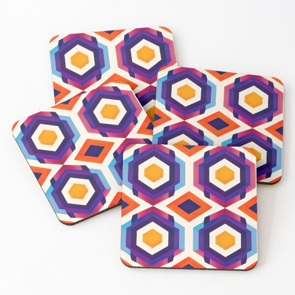 Item preview, Modern geometric design in pop art style, reminiscent of polygons designed and sold by Pflugart.
