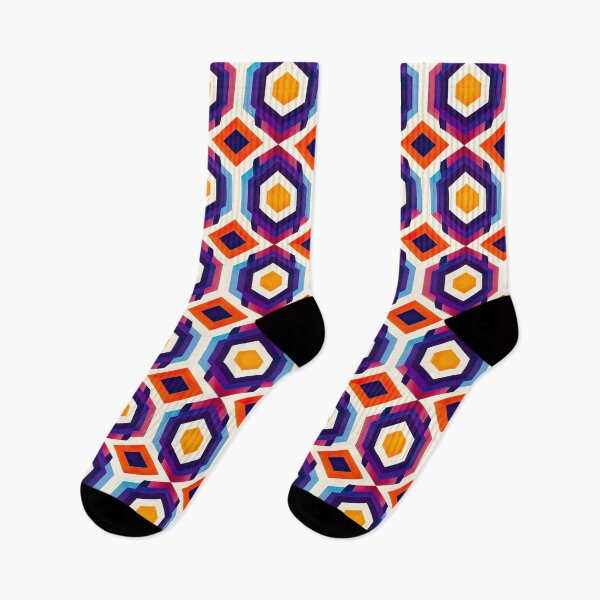 Artikelvorschau, Modernes geometrisches Design im Popart Stil, das an Polygone erinnert entworfen und verkauft von Pflugart.