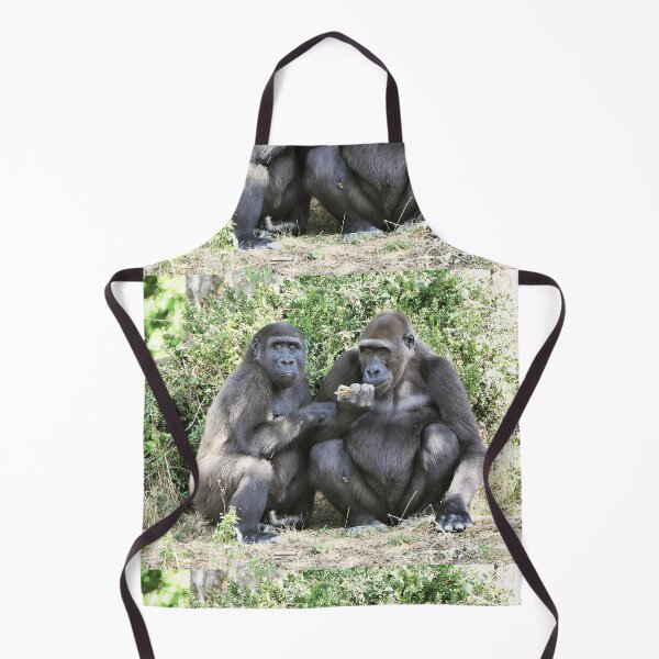 Item preview, vr 3431 / finition 2023 - 11 - Gorilles " Jeune Gorille (ado) avec sa Maman ! " Okaio-Umin - Créations Olavia-Olao designed and sold by o.okaïo.