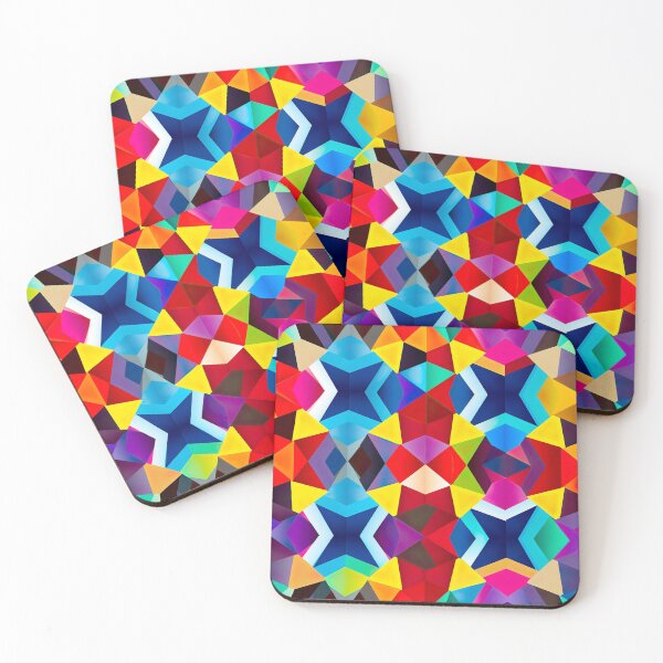 Item preview, Modern geometric design in pop art style, reminiscent of polygons designed and sold by Pflugart.