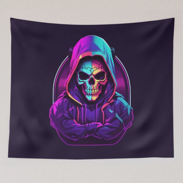Item preview, holographic skull designed and sold by jkrphoto.
