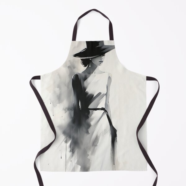 Item preview, High Contrast Elegance: Abstract Power of Fashion's Mystery designed and sold by Piotrek0001.