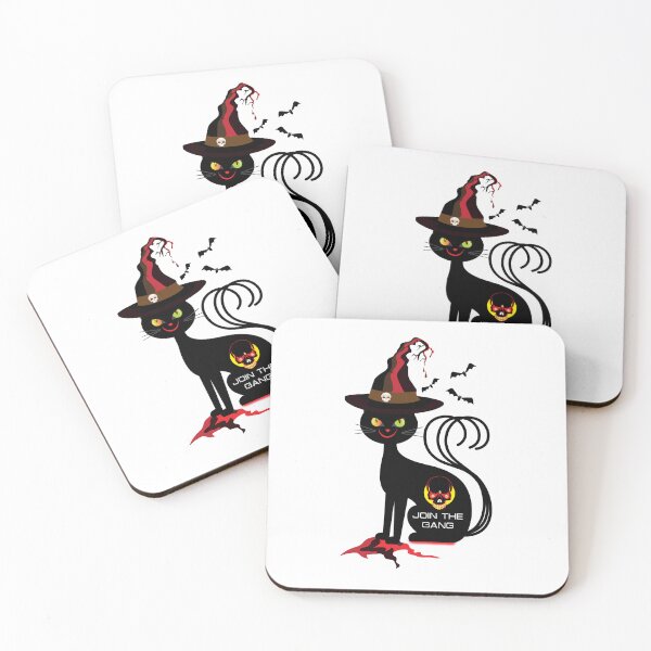 Artikelvorschau, Schwarze Katze, Halloween-Feier entworfen und verkauft von changingcanvas1.