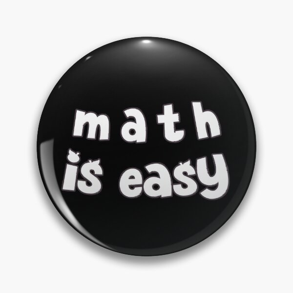 Item preview, Math is Easy designed and sold by DafraDesign.