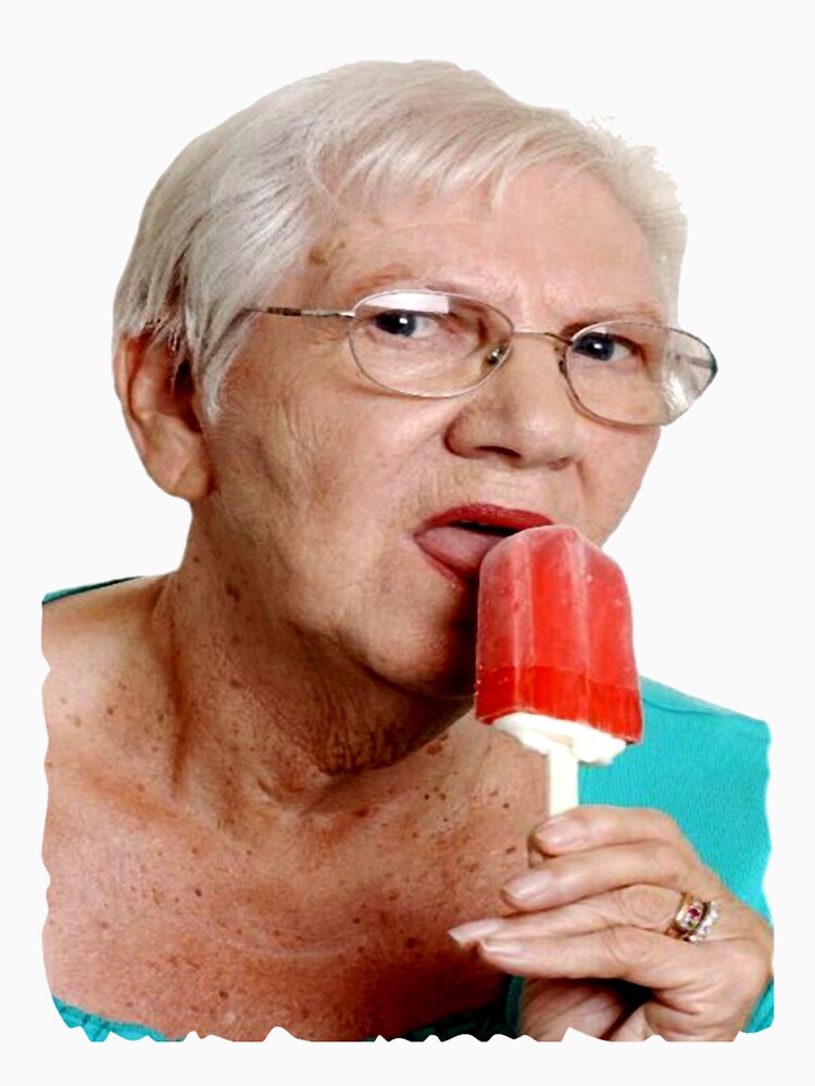 Thumbnail 7 of 7, Essential T-Shirt, Granny Ice Lolly designed and sold by dzilahscharrf.