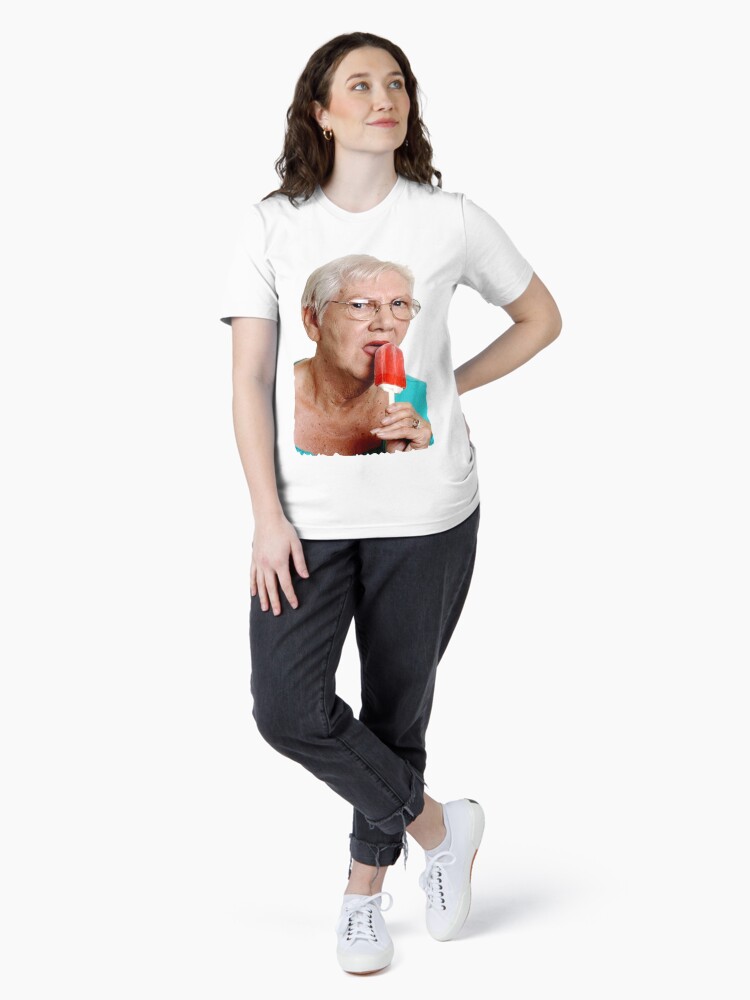 Thumbnail 4 of 7, Essential T-Shirt, Granny Ice Lolly designed and sold by dzilahscharrf.