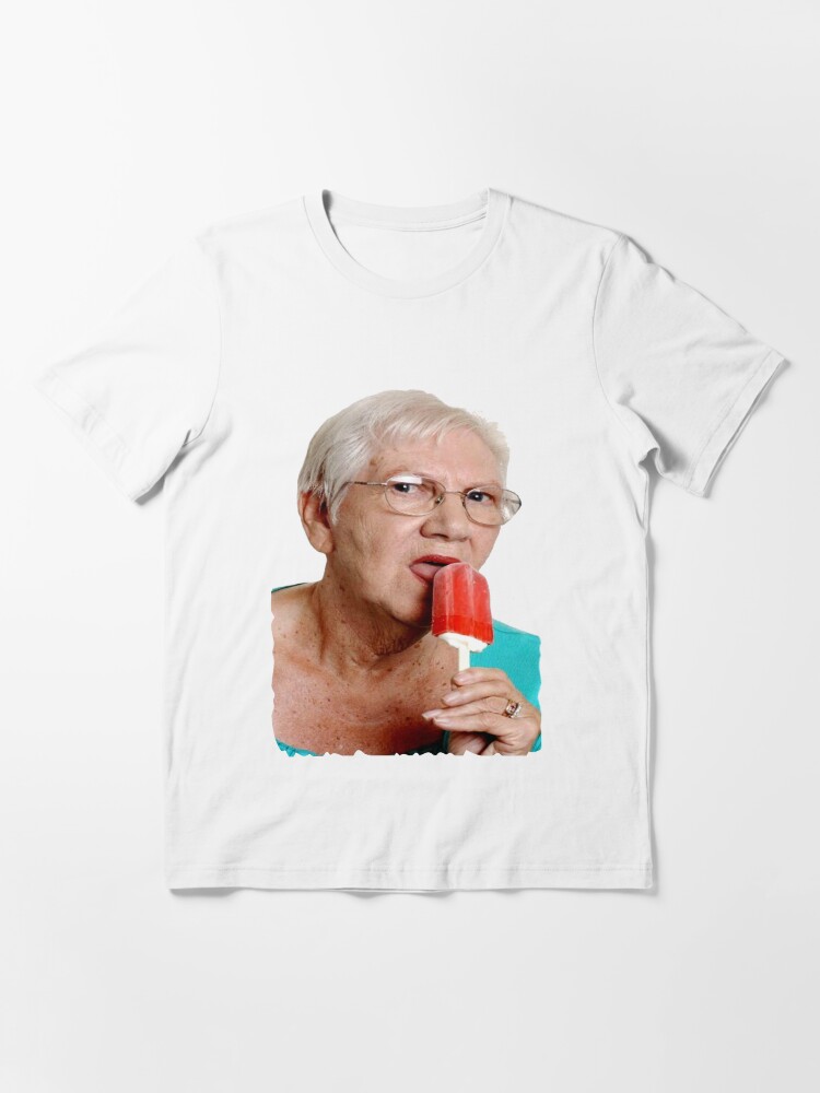 Thumbnail 3 of 7, Essential T-Shirt, Granny Ice Lolly designed and sold by dzilahscharrf.