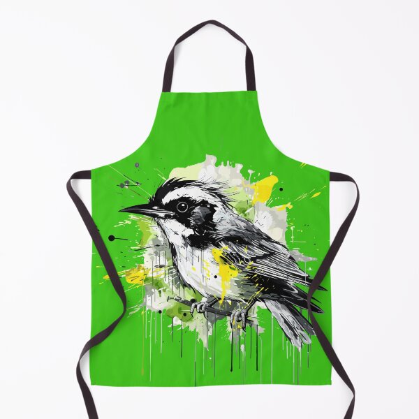 Item preview, Butcherbird, Colorful Bird Illustration designed and sold by Niktarka.