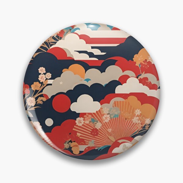 Artikelvorschau, Japanese Style Clouds Pattern entworfen und verkauft von Seneku-Design.