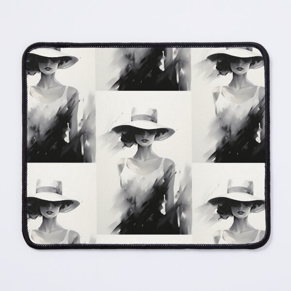 Item preview, High Contrast Elegance: Abstract Power of Fashion's Mystery designed and sold by Piotrek0001.