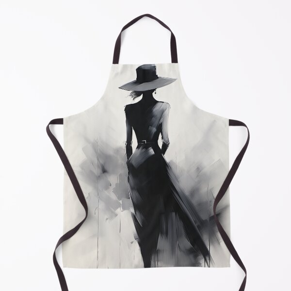Item preview, High Contrast Elegance: Abstract Power of Fashion's Mystery designed and sold by Piotrek0001.