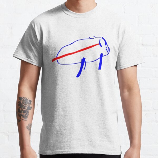 Buffalo Bills Player Josh Allen Potato Drawing Bills T-shirt Gift For Men  Women