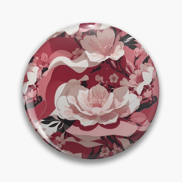 Artikelvorschau, Japanese Style Pink Floral Pattern entworfen und verkauft von Seneku-Design.