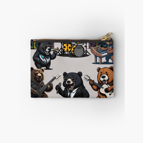 Item preview, Bear Band of 6, Featuring Guitarist, Trumpeter, Drummer, Keyboardist, Bassist, and Lead Singer designed and sold by ratchawoot.