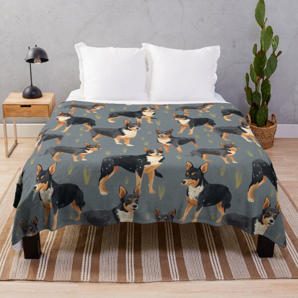 Item preview, seamless pattern:Playful Lancashire Heeler designed and sold by pkk1designsart.