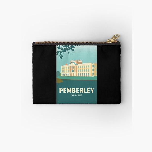 Item preview, Art Deco Pemberley from Pride and Prejudice Illustration designed and sold by ladan-vallada.
