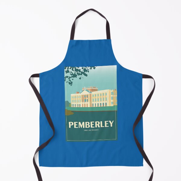 Item preview, Art Deco Pemberley from Pride and Prejudice Illustration designed and sold by ladan-vallada.