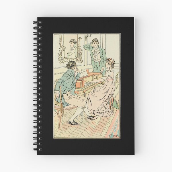 Item preview, Jane Austen_s Pride and Prejudice Mr. Darcy begins to become enamoured of Elizabeth Bennet designed and sold by ladan-vallada.