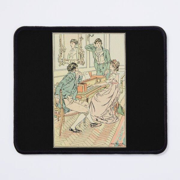 Item preview, Jane Austen_s Pride and Prejudice Mr. Darcy begins to become enamoured of Elizabeth Bennet designed and sold by ladan-vallada.