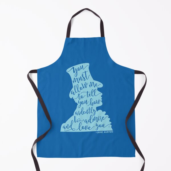 Item preview, Mr. Darcy How Ardently I Admire Silhouette Pride and Prejudice Jane Austen Design designed and sold by ladan-vallada.