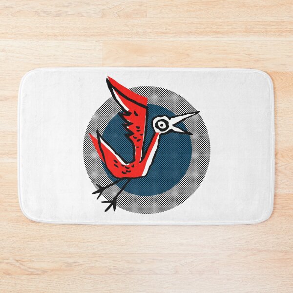 Item preview, Halftone Kooky Bird designed and sold by KookyfishShop.