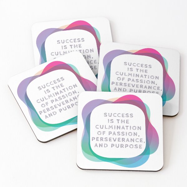 Item preview, Success is the culmination of passion, perseverance, and purpose designed and sold by DC Shop.