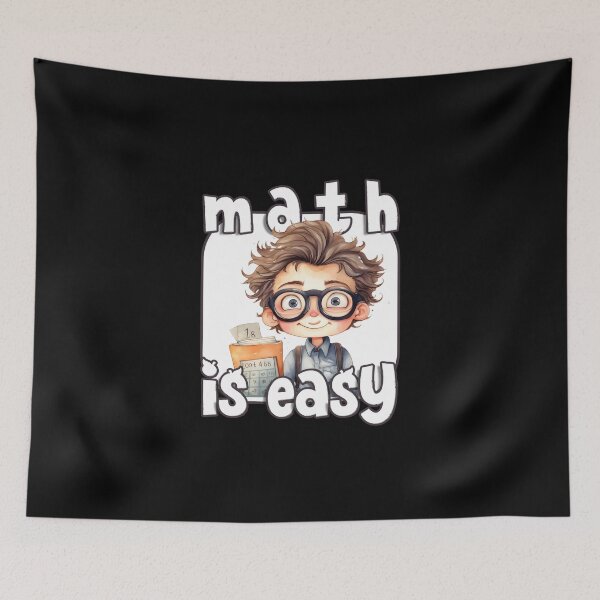 Item preview, Math is Easy designed and sold by DafraDesign.