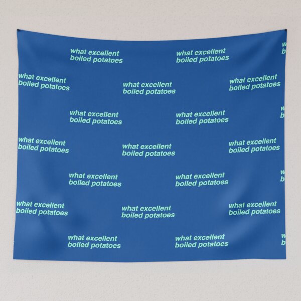 Item preview, Pride _amp_ Prejudice - what excellent boiled potatoes (teal) designed and sold by ladan-vallada.