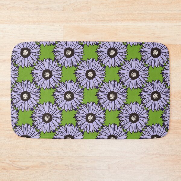 Item preview, Purple Sunflower Flower Pattern designed and sold by Fairies Flower  Garden.