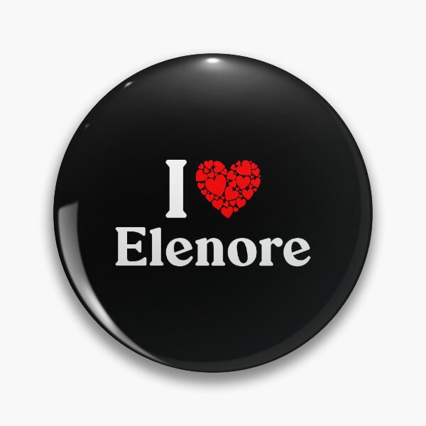 Item preview, Elenore Heart - I Love Elenore designed and sold by MiraclePitts.