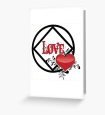NA Symbol ~ Liebe Grußkarte