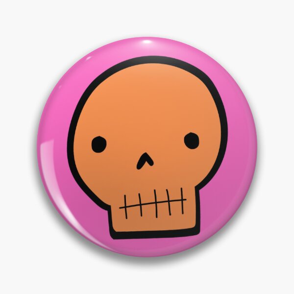 Item preview, Barbie Boo - Pink and Orange Candy Skull for Halloween designed and sold by AnimaliaStar.