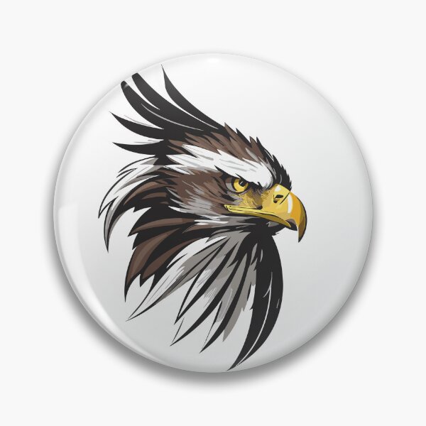 Artikelvorschau, Vektor-Stil-Adler-Illustration entworfen und verkauft von NordicBadger.