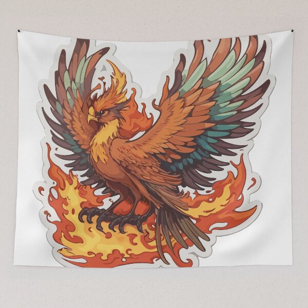 Item preview, Phoenix t-shirt  designed and sold by Spirit of Siam.