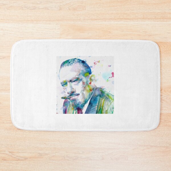 Item preview, JOHN STEINBECK - watercolor  designed and sold by chaseband.