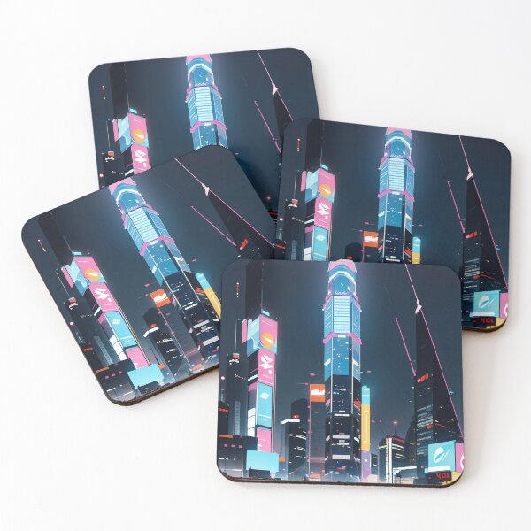 Item preview, cyberpunk city designed and sold by CerresVictoria.