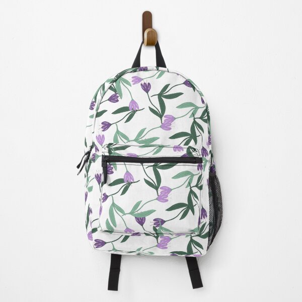 Item preview, Purple Tulips Pattern designed and sold by Fairies Flower Garden.