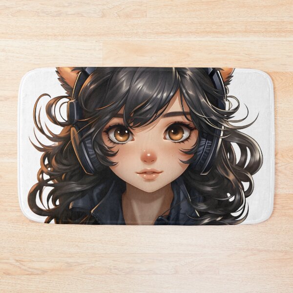 Item preview, Cat Ear Girl Clip Art designed and sold by oilidesing.
