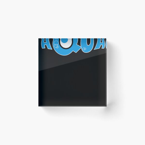 Item preview, Aqua band logo  designed and sold by BonitaRussel.