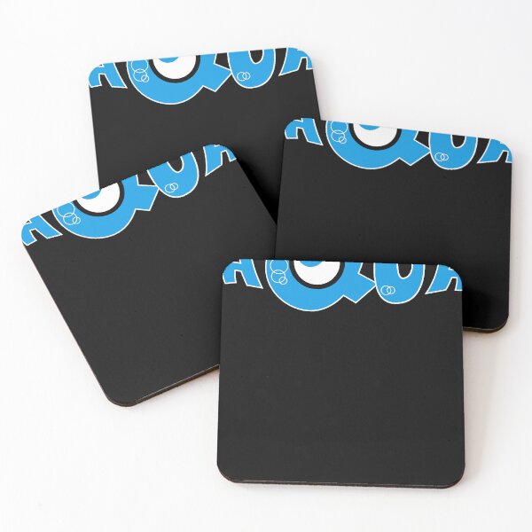 Item preview, Aqua band logo  designed and sold by BonitaRussel.