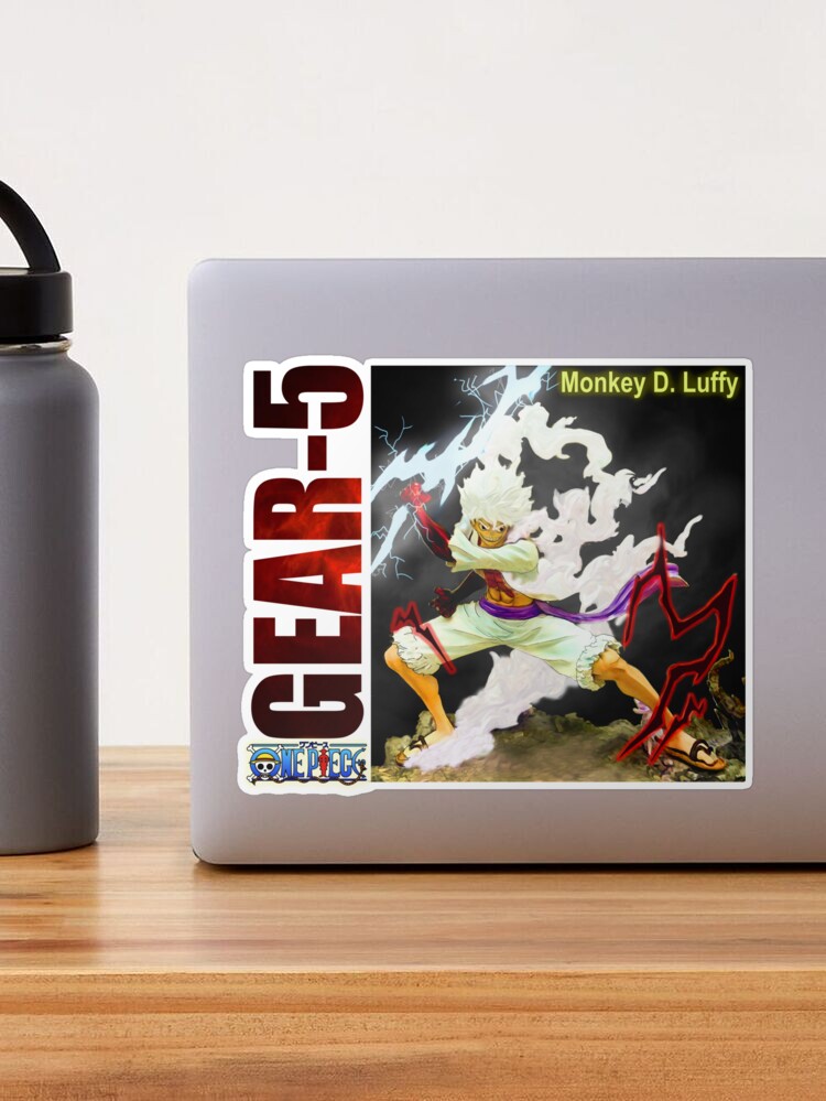 One Piece Water Bottle Luffy Gear 5 White 600ml 20oz 