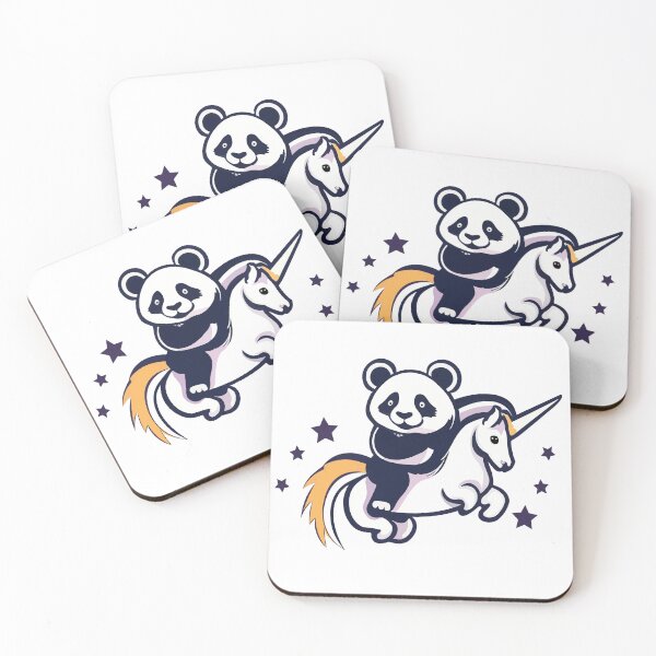 Item preview, Panda and unicorn designed and sold by KagayakuStore.