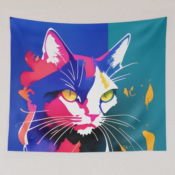Item preview, Cat, watercolor  designed and sold by Awesome Things.