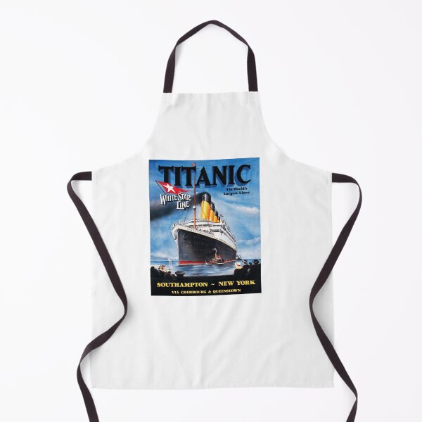 Item preview, WHITE STAR LINE TITANIC SHIRT AND STICKER  designed and sold by CaHaon1.
